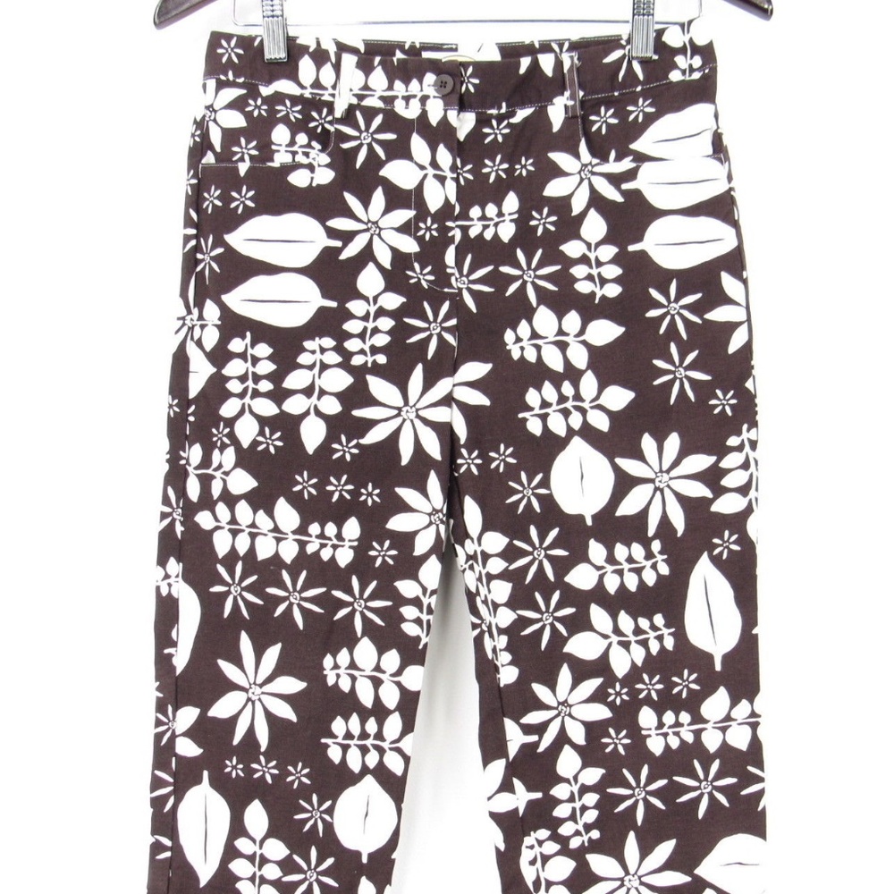 Talbots Petites Women's Stretch Capris Brown
